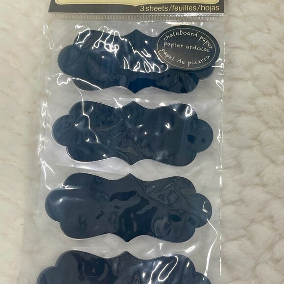 Recollections Chalkboard Paper Label Stickers - Picture 2 of 7